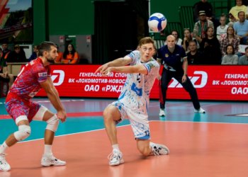 Волейболисты «Локомотива» начинают 2025 год с победы в Сургуте