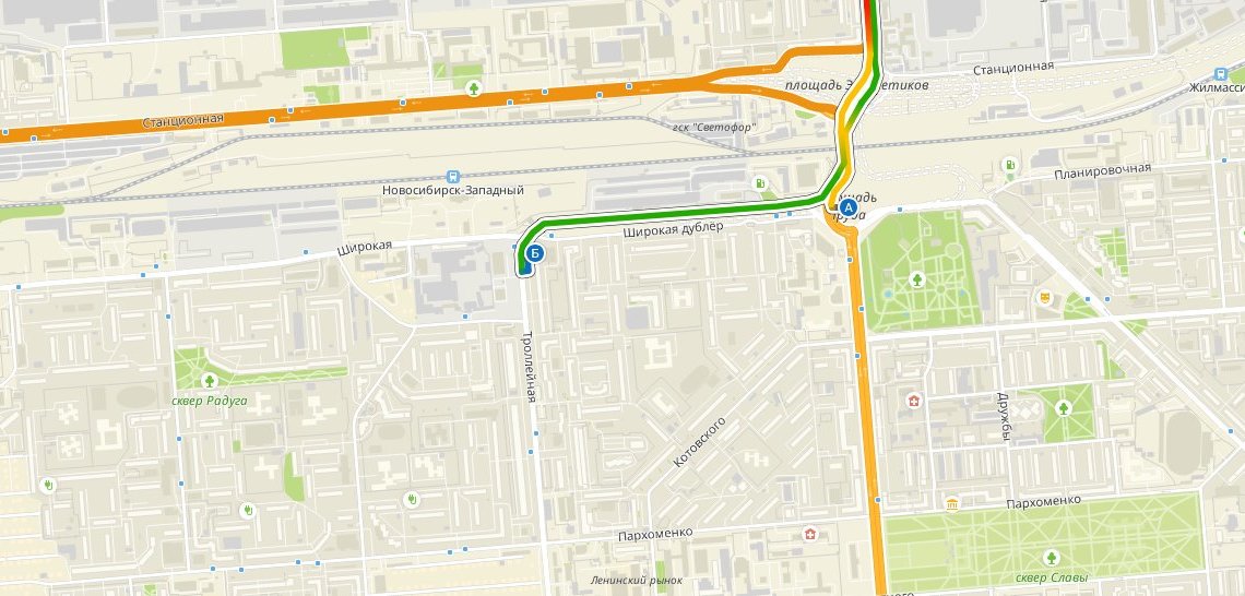 Дорогу к площади Труда перекроют почти на месяц в Новосибирске