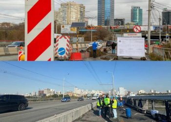 Стало известно, как будут ремонтировать Димитровский и Октябрьский мосты в Новосибирске