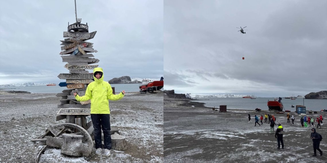 Стендап-комик из Новосибирска Зоя Яровицына поехала на Антарктиду