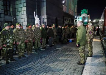 Новосибирский отряд БАРС «Орион» отправился на боевую подготовку