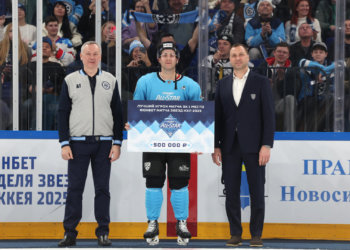 Новосибирский хоккеист получил 500 тысяч рублей как лучший игрок Матча звезд КХЛ