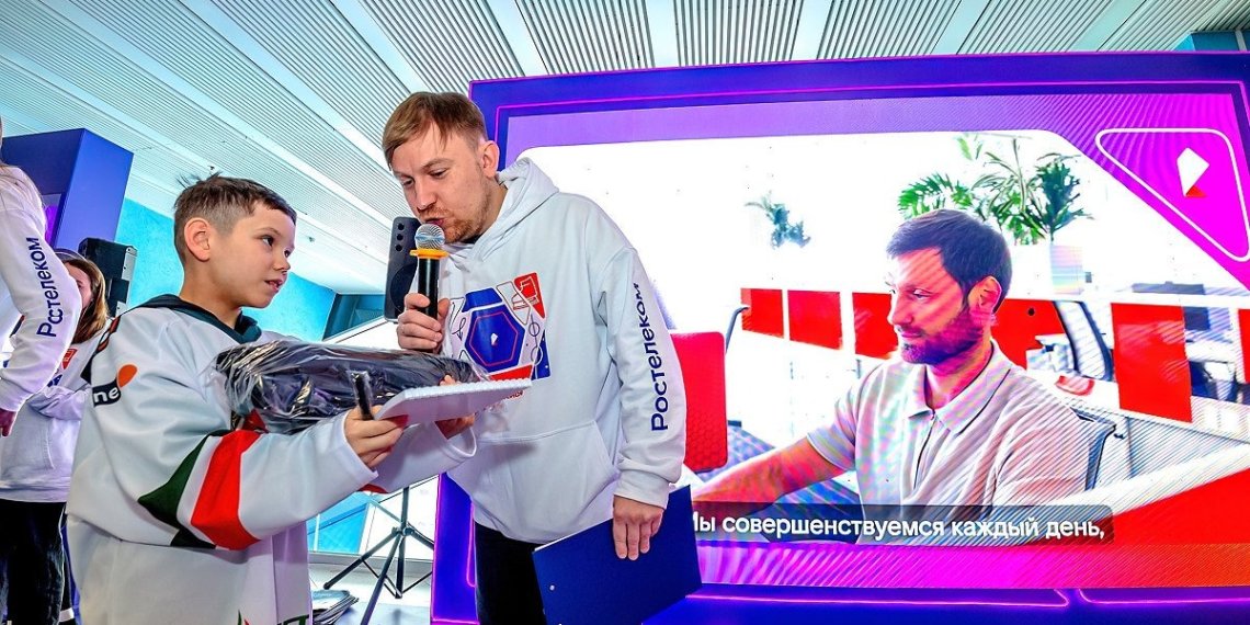 «Ростелеком» обеспечил трансляцию легендарного Матча звезд КХЛ 