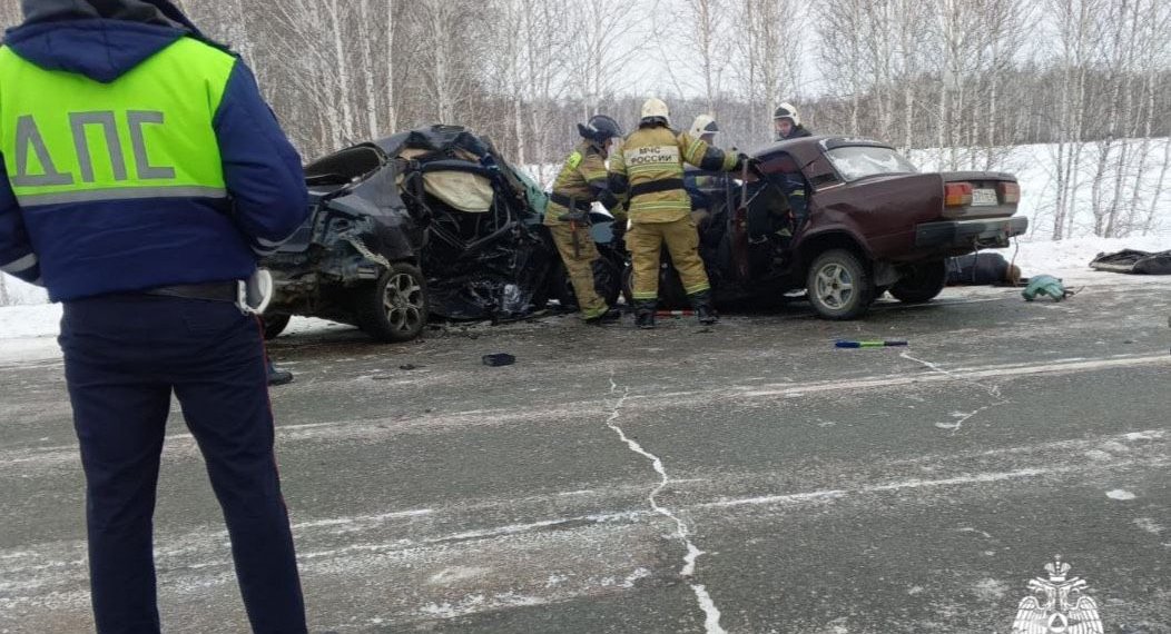 Смертельная авария: Пять человек погибли в ДТП в Усть-Таркском районе