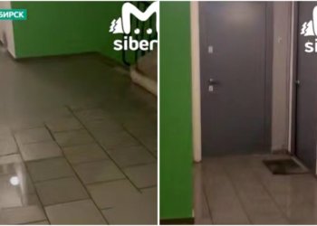 В Новосибирске полностью затопило девятиэтажку