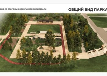 В Новосибирске спрячут под землю теплосети возле нового сквера