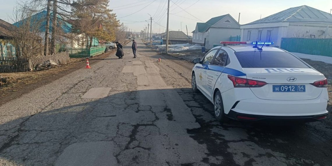 Новосибирец насмерть сбил пешехода и скрылся с места ДТП