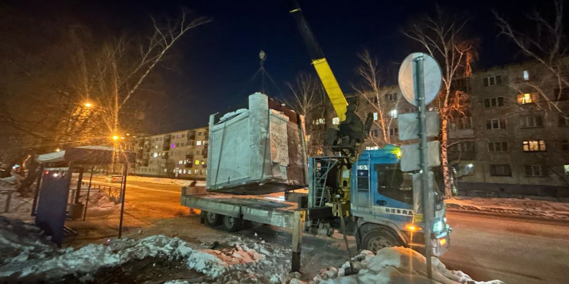 В Новосибирске на этой неделе снесли 8 незаконных объектов