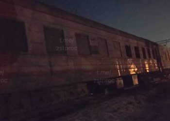 В Новосибирской области загорелся вагон в составе поезда