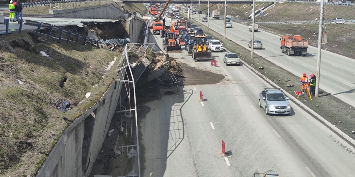 Визуальных причин для беспокойства не было: Сергей Эпов прокомментировал обрушение на Ипподромской