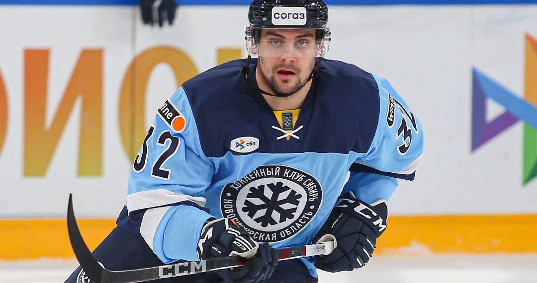 Нападющий ХК «Сибирь» Антон Берлёв покидает ХК «Сибирь»