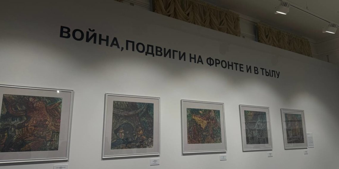 «Искусство победителей»: в Новосибирске прошла выставка к 80-летию Победы