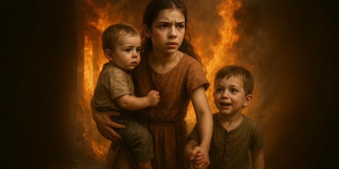 Отважная 8-летняя девочка спасла двух братьев из пожара в Новосибирской области