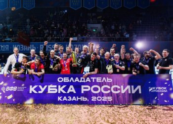 Новосибирский «Локомотив» выиграл Кубок России по волейболу