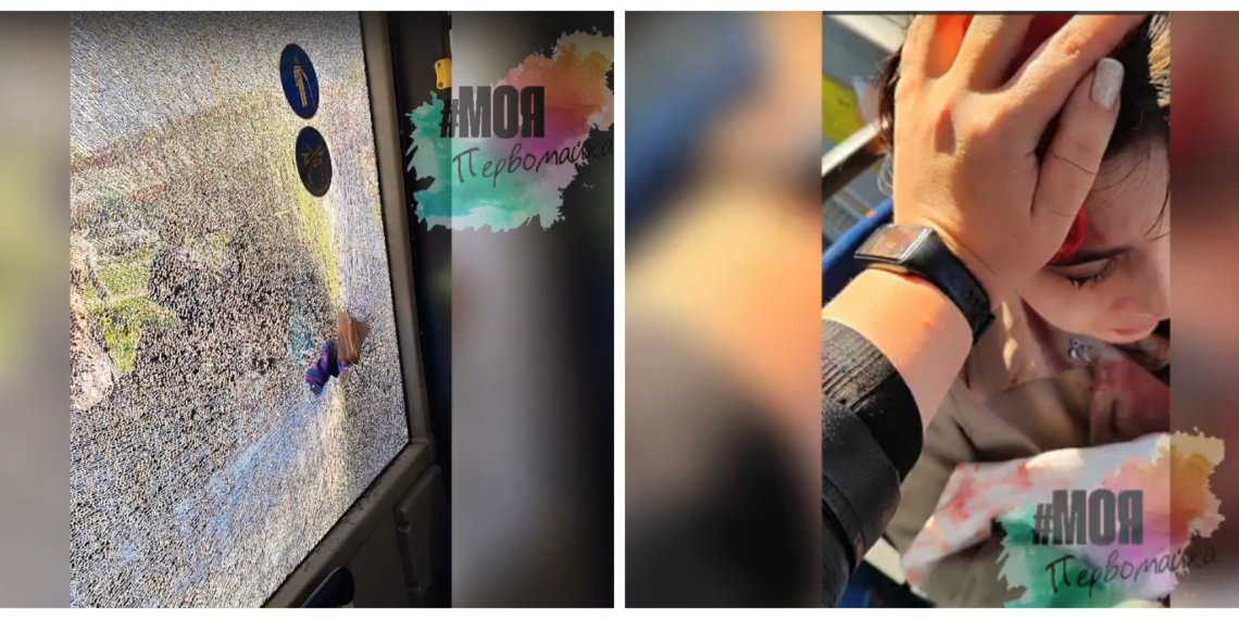 Пассажирка автобуса пострадала от рук дебошира