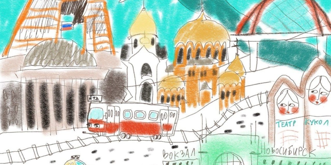 В Тимирязевском сквере Новосибирска появится мозаичное панно «Город Н»