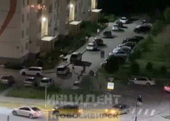 В Новосибирске на Петухова произошла массовая драка со стрельбой