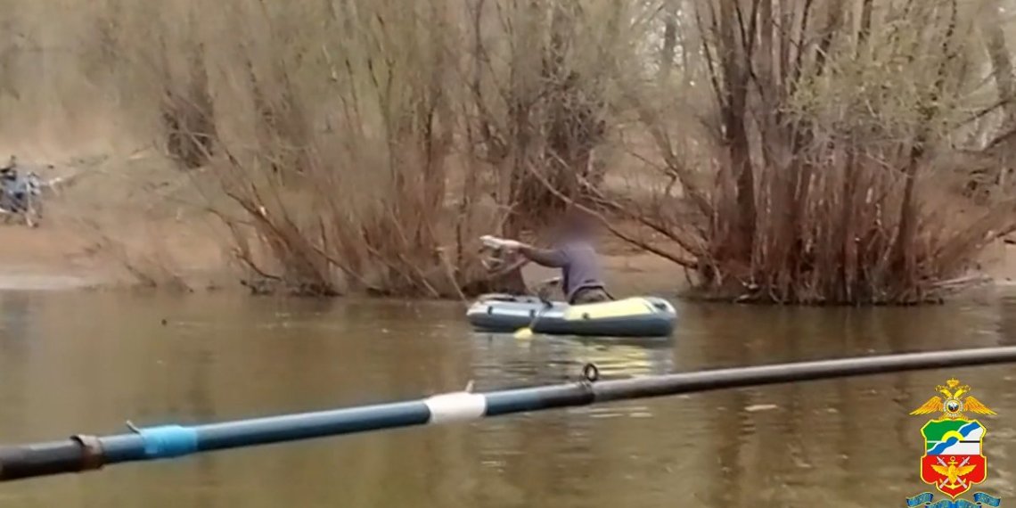 Полицейские поймали рыбака-браконьера в Новосибирске
