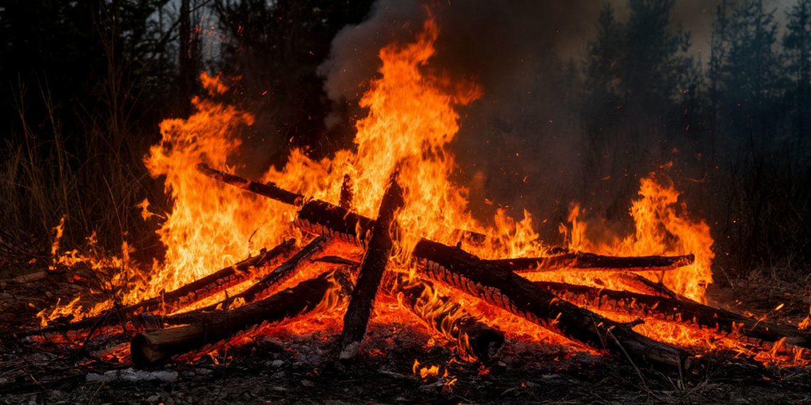 За неделю в Новосибирске произошло 59 пожаров