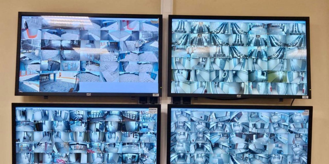 На станции метро «Спортивная» установили 189 камер наблюдения