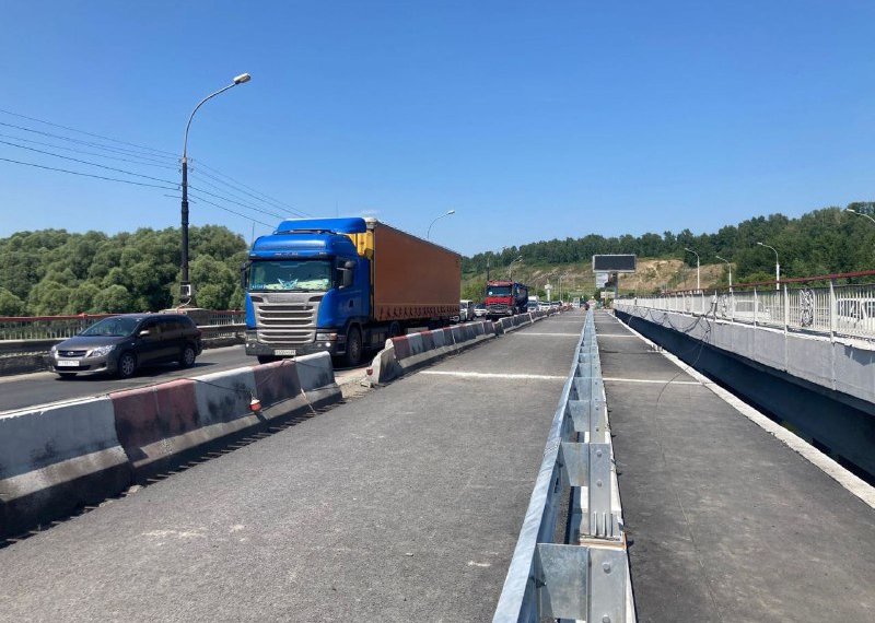 Центральную полосу моста через Иню перекроют на Бердском шоссе