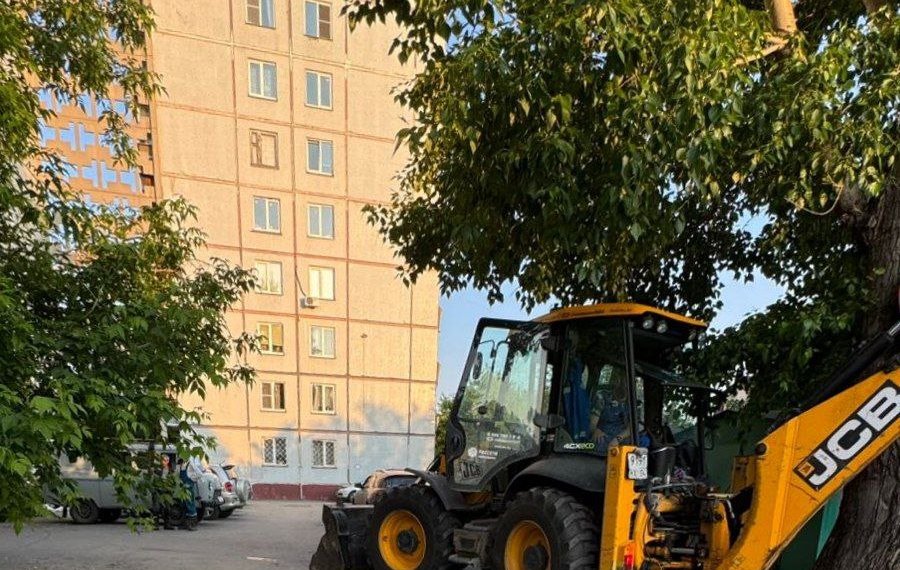 В Заельцовском районе Новосибирска две улицы остались без света из-за повреждения ЛЭП