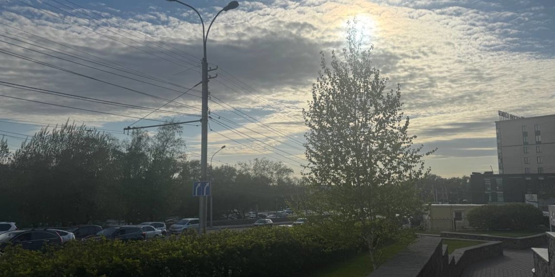 В Новосибирске ожидается гроза, затем потепление до +30°C
