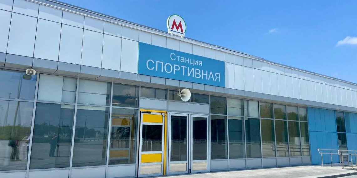 Станция метро «Спортивная» откроется в Новосибирске ко Дню знаний