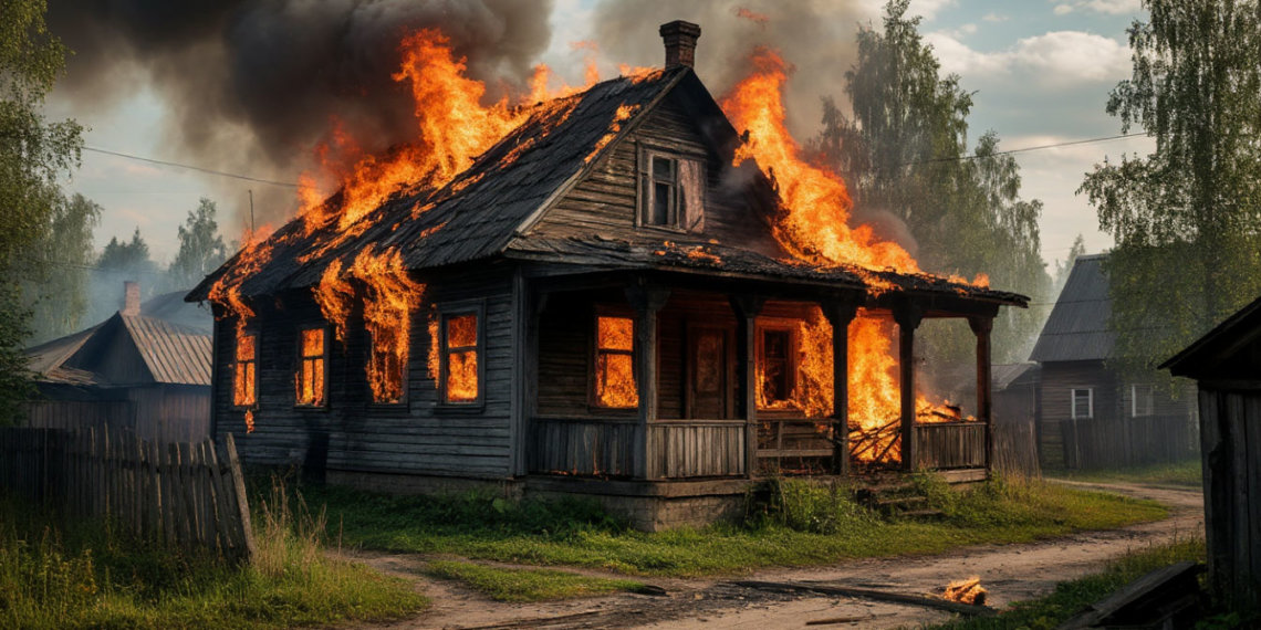 В Новосибирской области возникший из-за сигареты пожар унёс одну жизнь