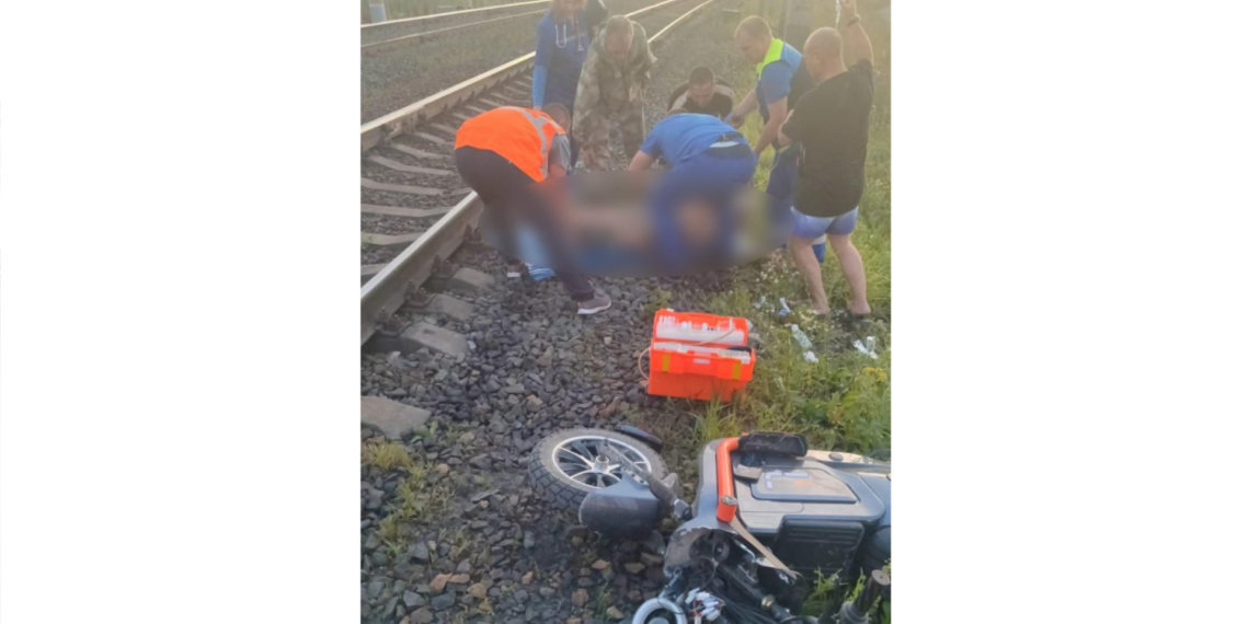 Сибиряка на электровелосипеде сбил поезд под Бердском