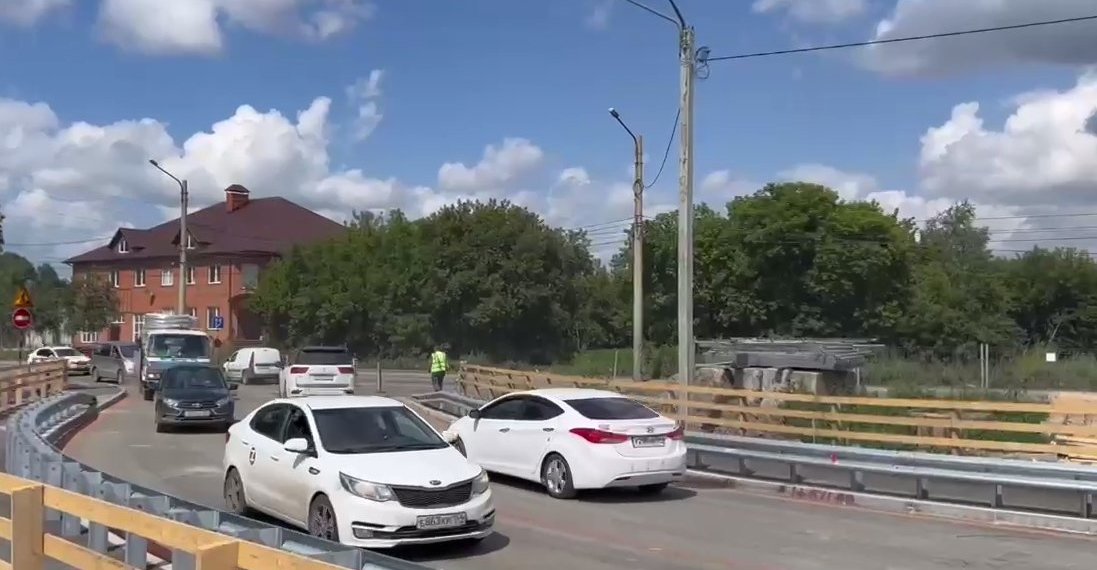 Власти открыли объезд на мосту через Тулу на время ремонта в Новосибирске