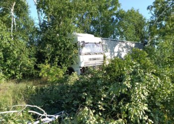 На трассе в Новосибирской области умер водитель грузовика