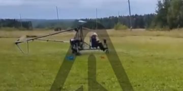 88-летний пилот погиб при взлёте самодельного вертолёта