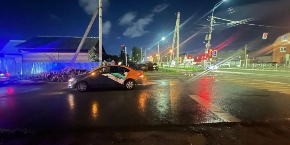 Подросток попал под колеса Volkswagen на пешеходном переходе в Новосибирске