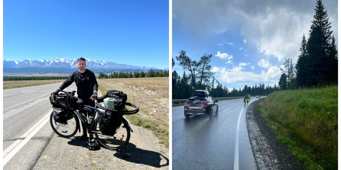 Анестезиолог-реаниматолог из Новосибирска путешествует на велосипеде