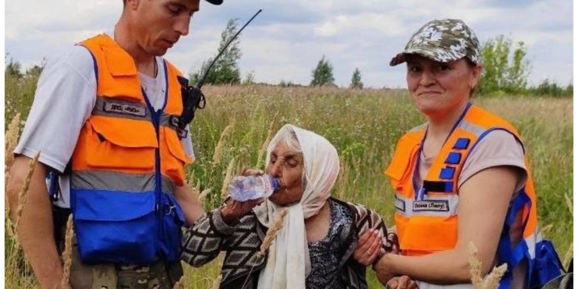 110-летнюю бабушку спасли в Нижегородской области