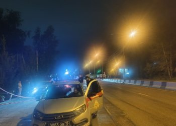 Водитель «Volvo» сбил велосипедиста на тротуаре в Новосибирске