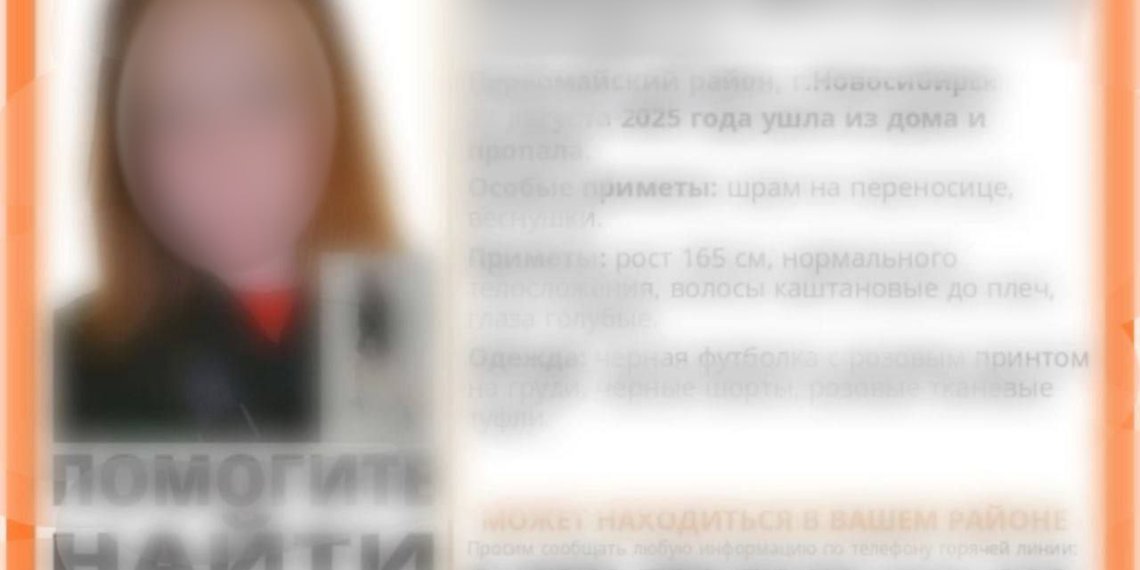 Пропавшая новосибирская школьница нашлась спустя сутки в стационаре