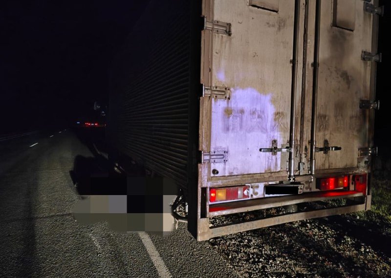 Водитель грузовика насмерть сбил мужчину и скрылся в Новосибирской области