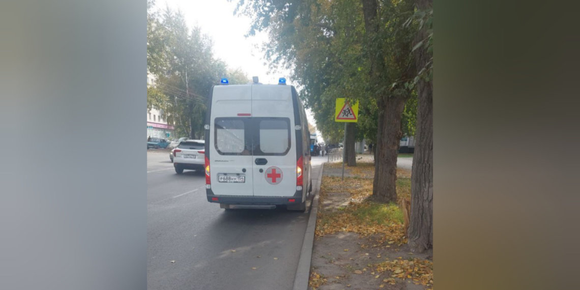 Женщина сбила пешехода и скрылась с места ДТП в Новосибирске