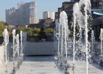 Фонтан у парка Бугакова запустят 25 сентября в Новосибирске