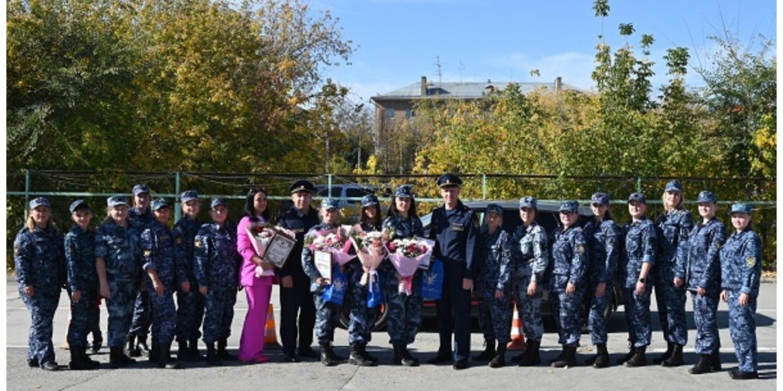 Конкурс «Автоледи уголовно-исполнительной системы» провели на автодроме в Новосибирске