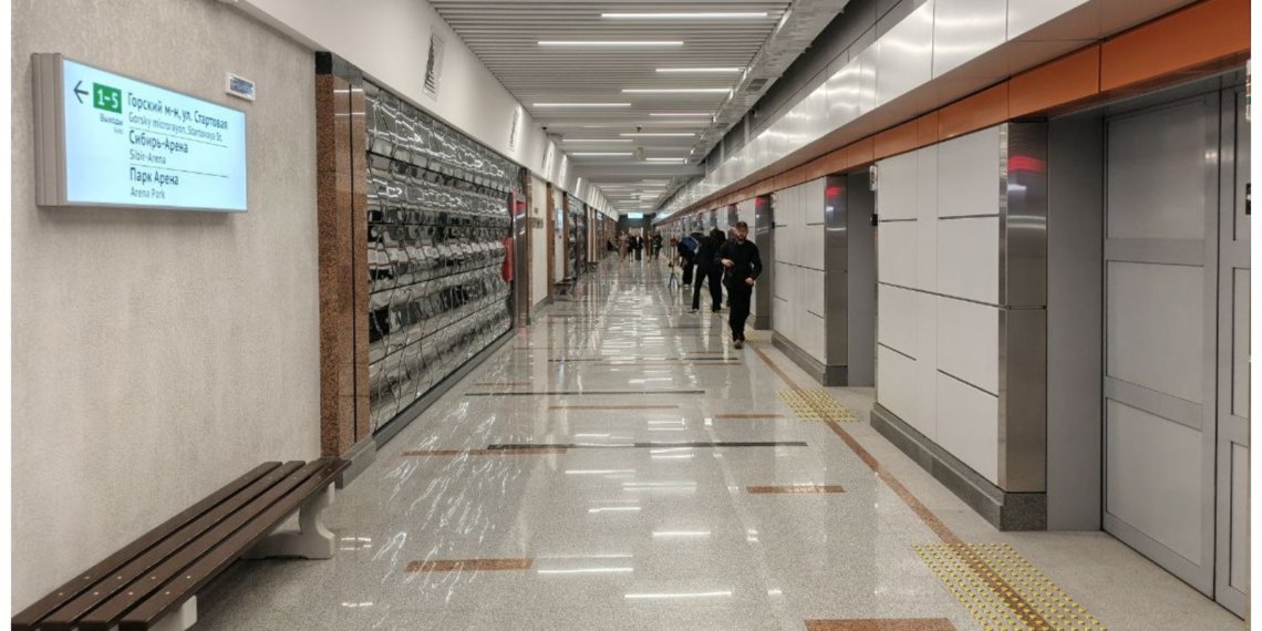 Почти 17 тысяч новосибирцев приняла станция метро «Спортивная» за сутки