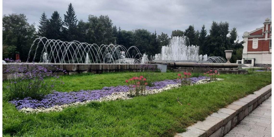 Фонтаны готовятся «зимовать» в Новосибирске