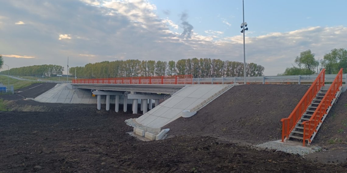 Досрочно завершён ремонт моста в Новосибирской области