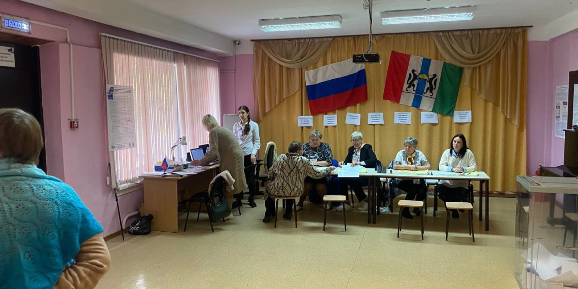 После второго дня голосования явка составила более 21% в Новосибирской области
