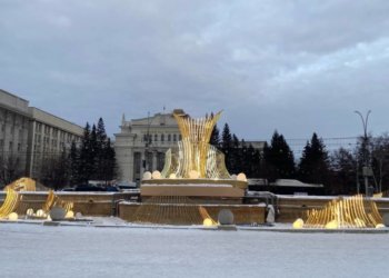 Световой фонтан в Первомайском сквере заработает к 1 декабря