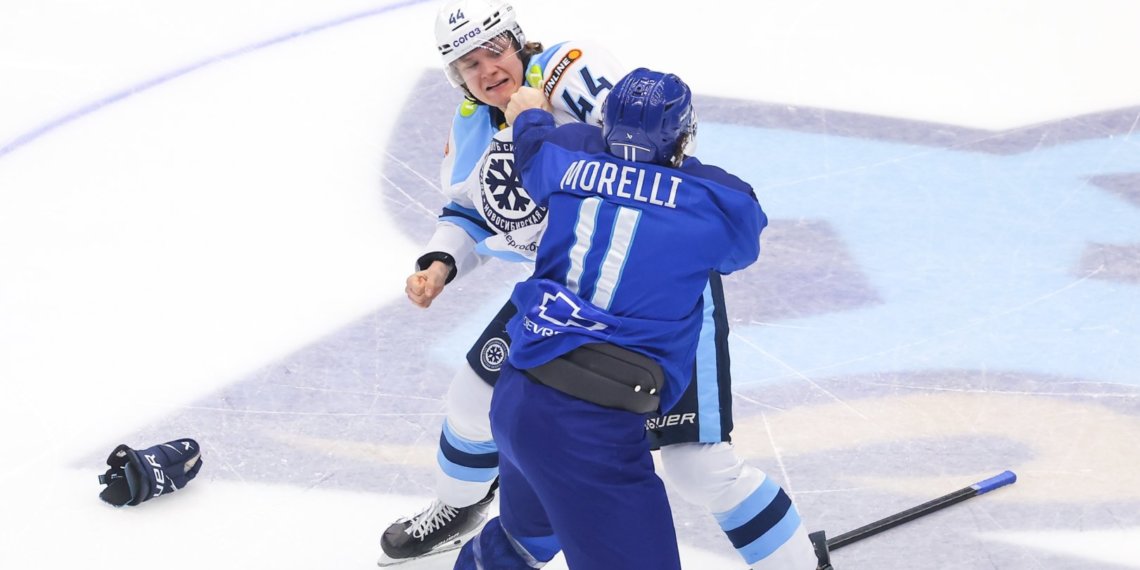 Хоккейная «Сибирь» одержала вторую гостевую победу подряд