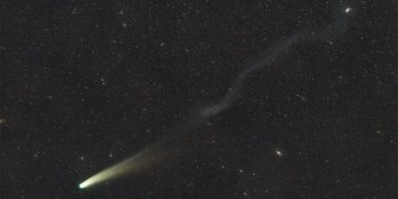 Эксперт рассказал, когда комета Lemmon пройдёт на минимальном расстоянии от Земли