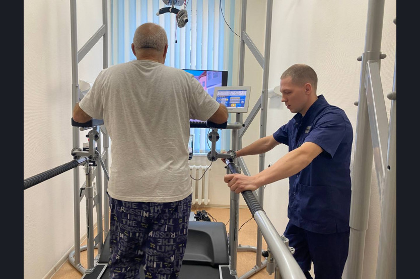 В правительстве показали, как выглядит новое отделение реабилитации в Новосибирской области